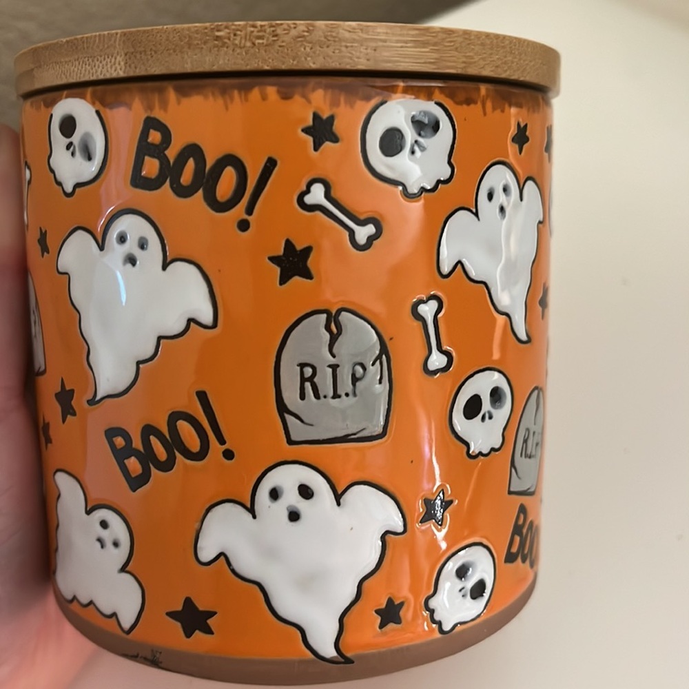 Halloween canister